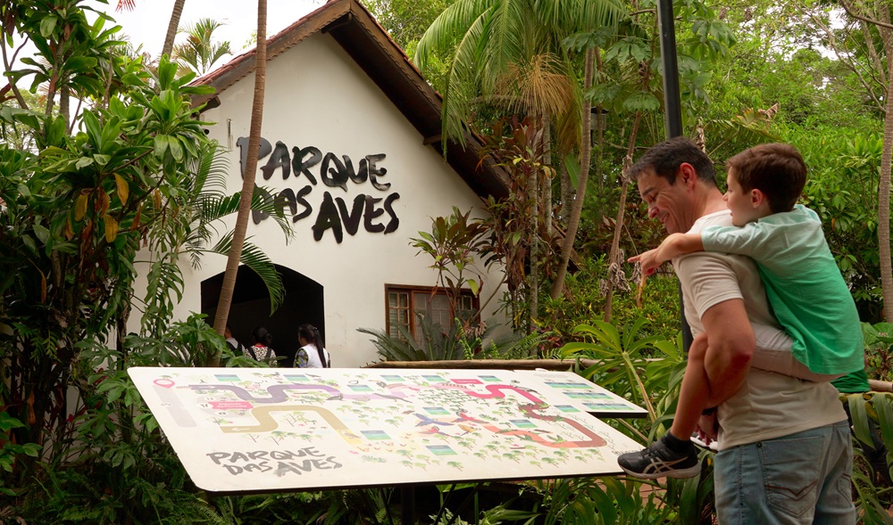 Entrada gratuita para moradores de Foz do Iguaçu no aniversário de 29 anos do Parque das Aves