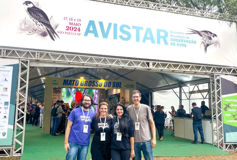 Parque das Aves participa pela primeira vez do Avistar, maior encontro de observadores de aves da América Latina