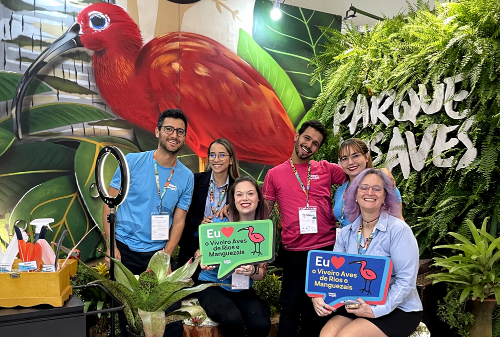 Parque das Aves marca presença no Festival das Cataratas, um dos maiores eventos de turismo do Brasil