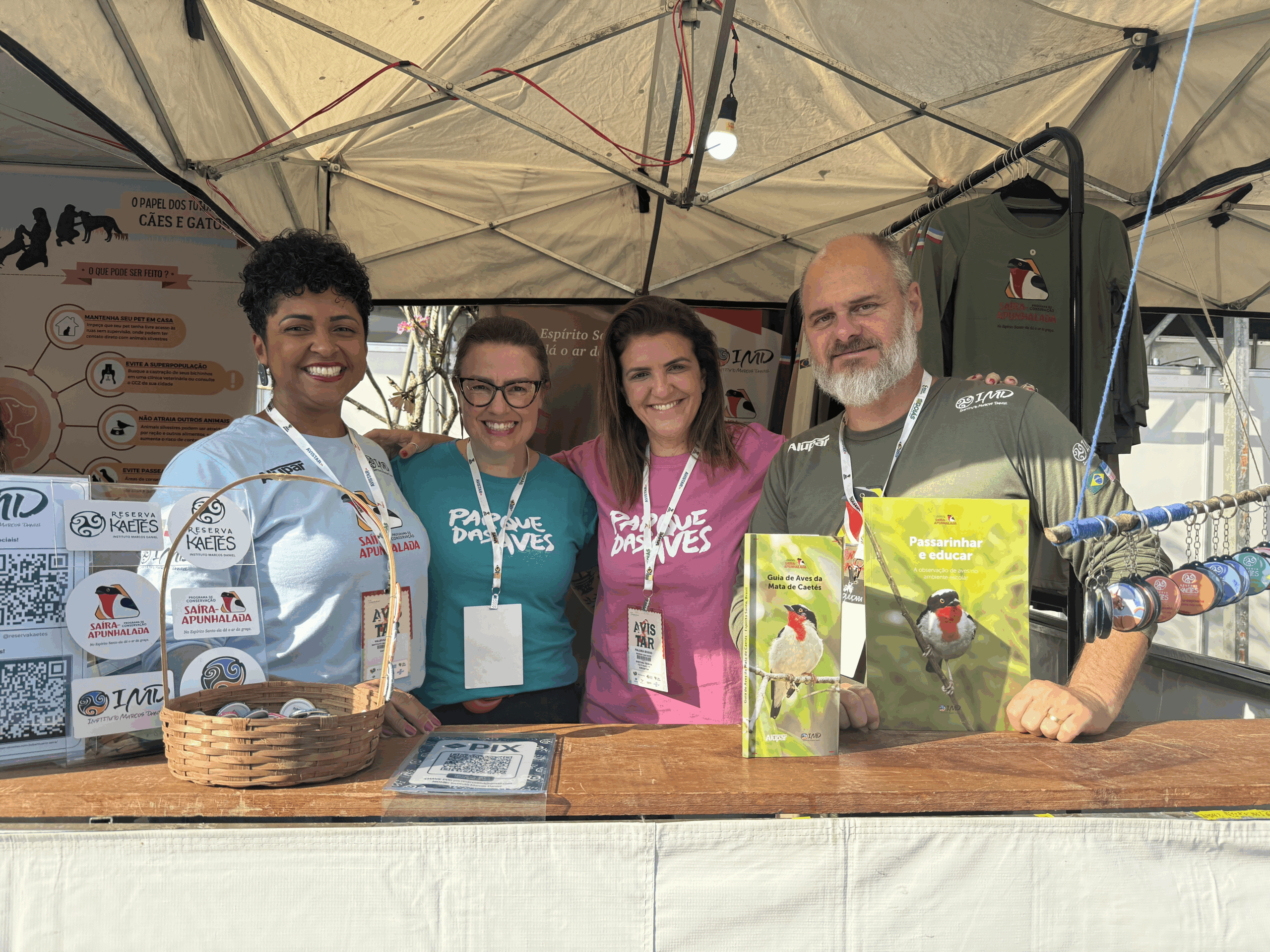 Parque das Aves participa do Avistar Brasil 2025 e destaca Foz como destino de natureza