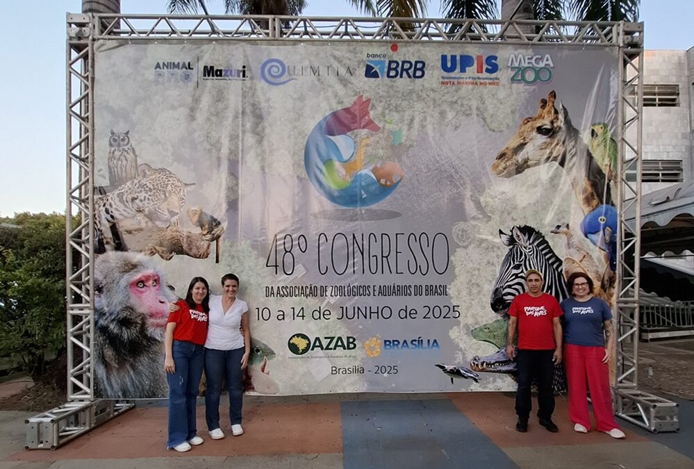 Parque das Aves participa do 48º Congresso da AZAB