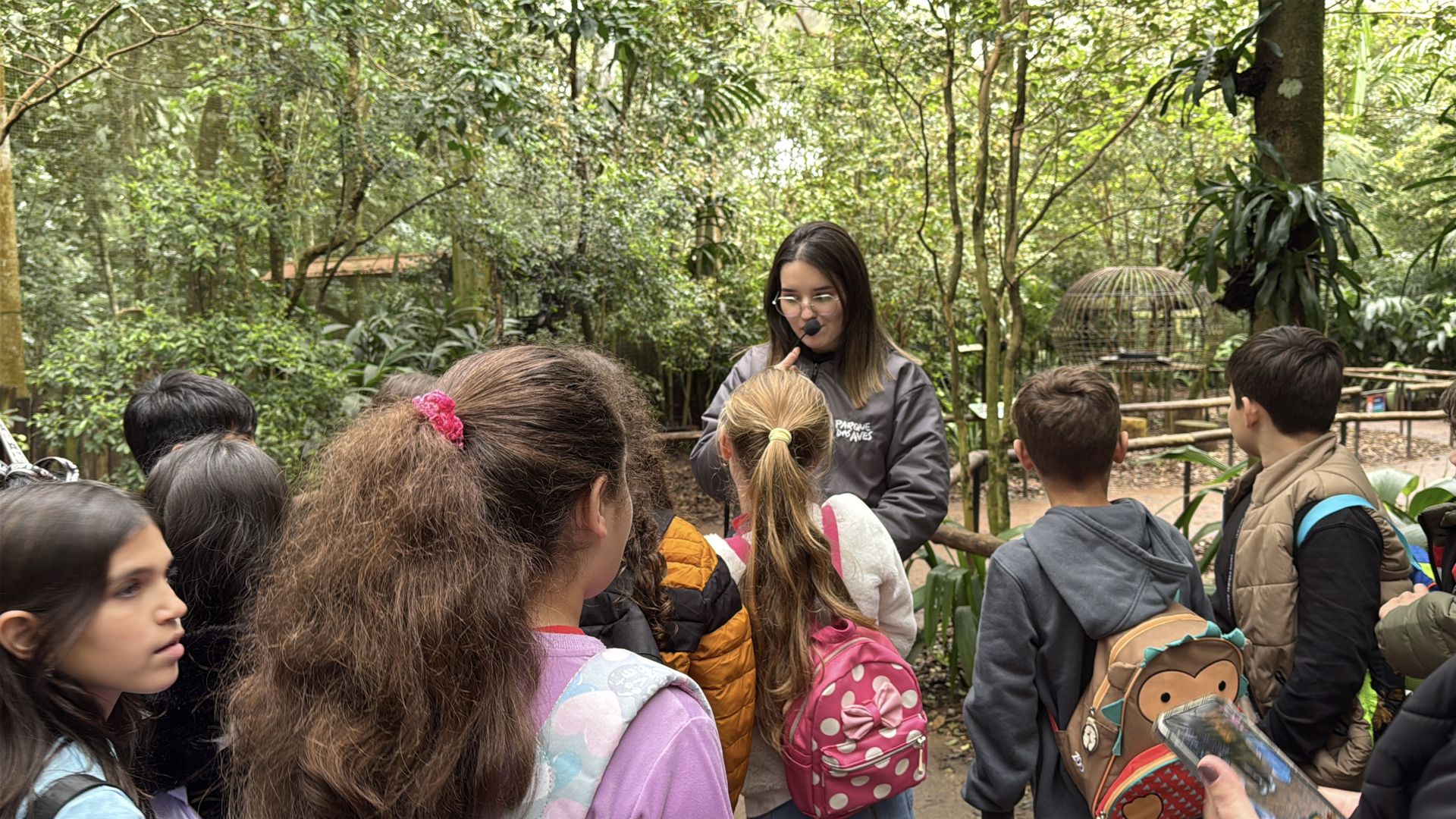 Educadora Ana Paula Visitas educacionais - Educadores com crianças