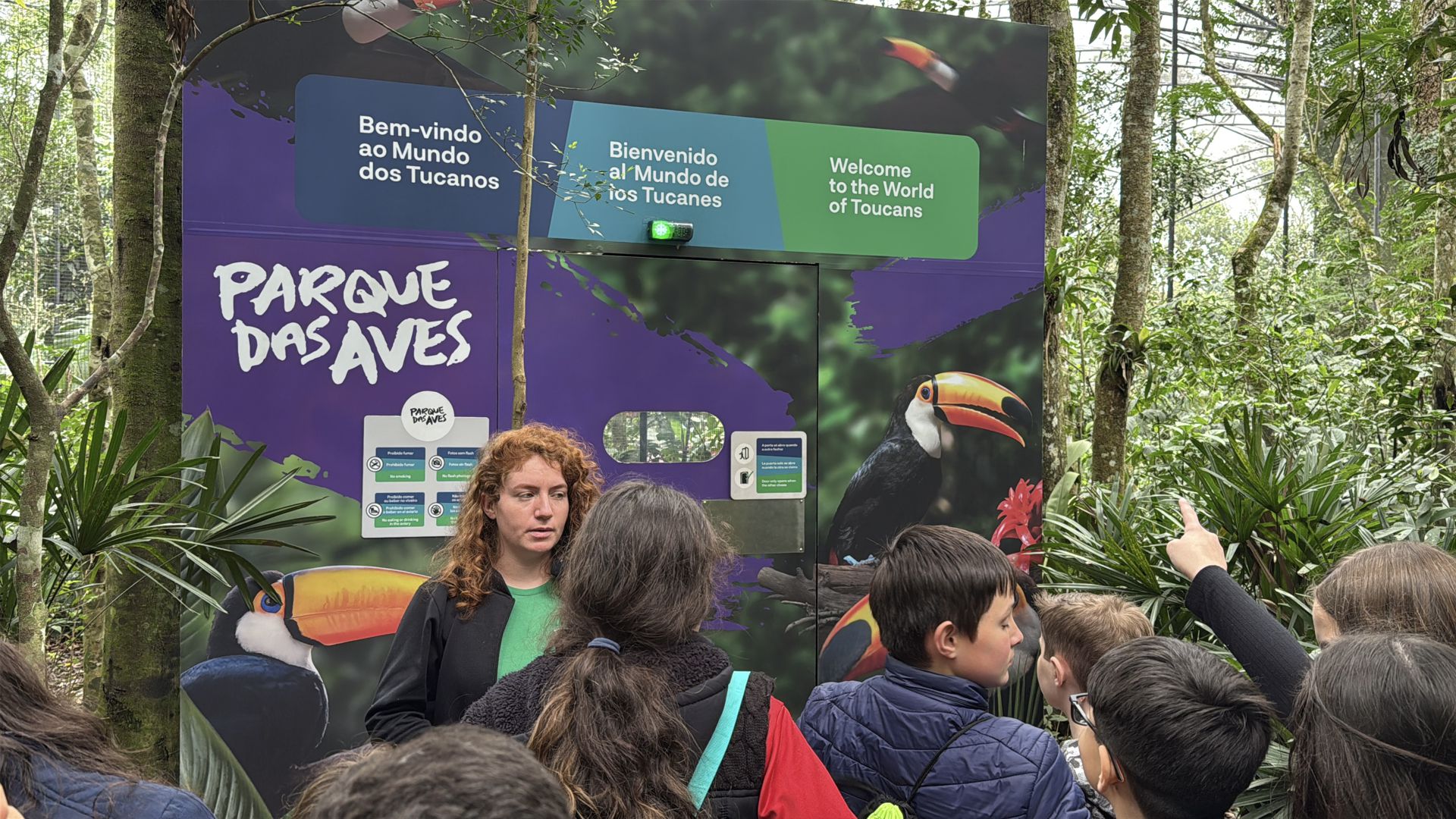 Educadora Ingrid Visitas educacionais - Educadores com crianças