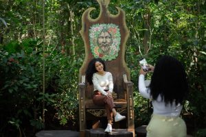 visitantes no Parque das Aves